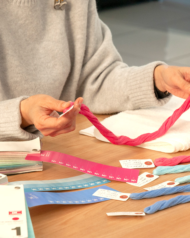 カラー打ち合わせ